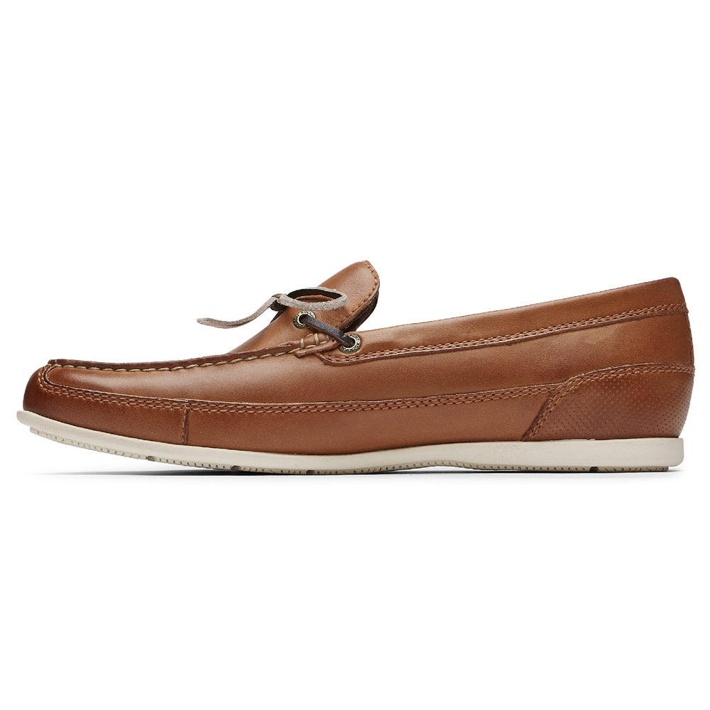 Mocassins Rockport Homem Marrom - Malcom Tie - 03542VCID